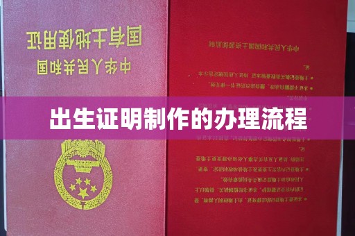 岗巴出生证明制作的办理流程
