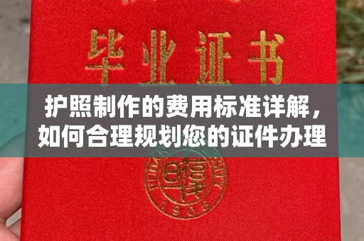 岗巴护照制作的费用标准详解，如何合理规划您的证件办理预算