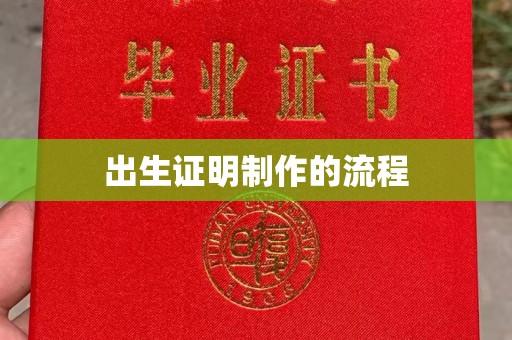 岗巴出生证明制作的流程