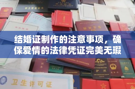 岗巴结婚证制作的注意事项，确保爱情的法律凭证完美无瑕